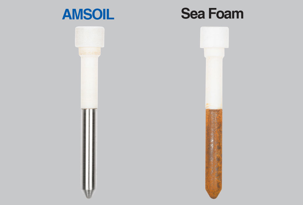 Corrosion Protection Comparison (Sea Foam vs AMSOIL)