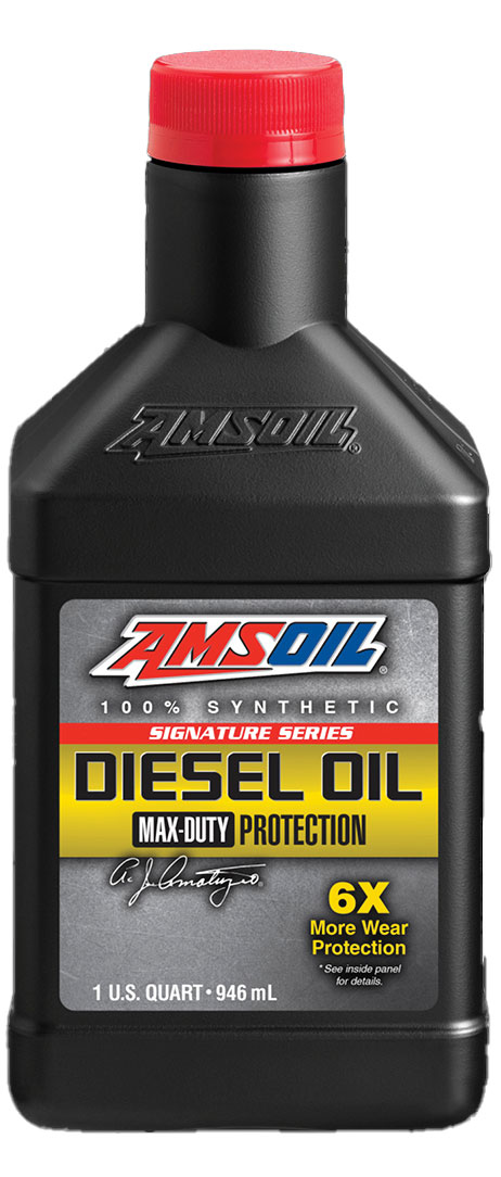 AMSOIL Signature Series Max-Duty Synthetic Diesel Oil