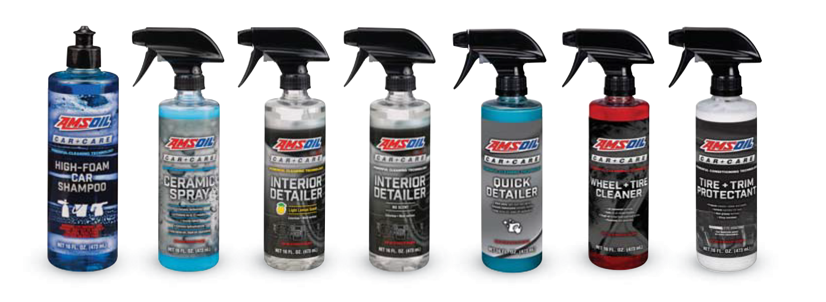 AMSOIL カーケアシリーズ製品群