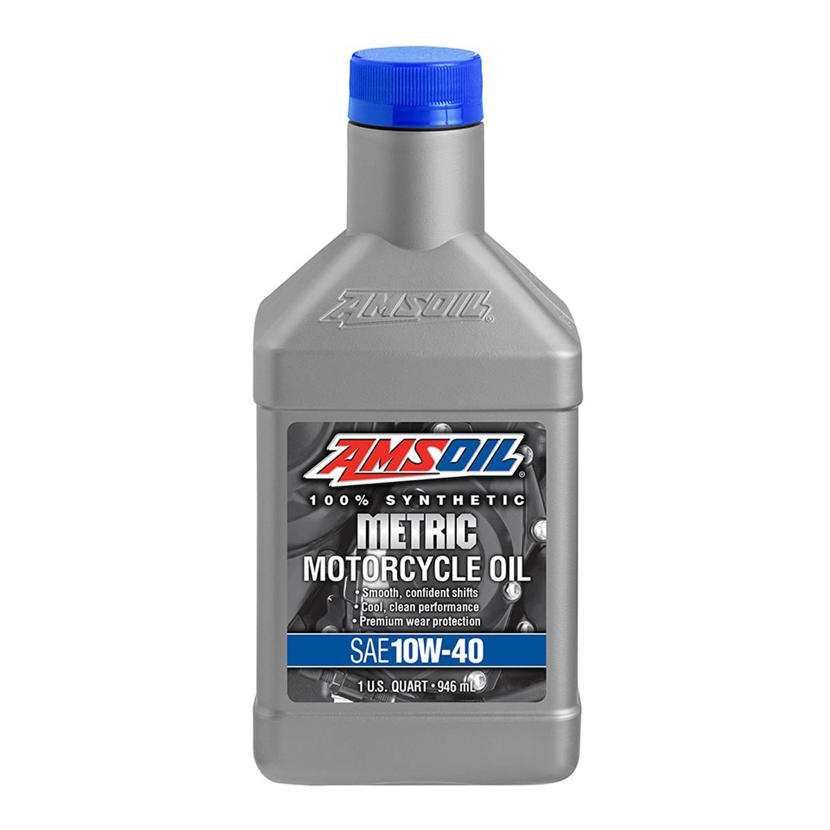 10W-40 100% Synthetic Metric Motorcycle Oil